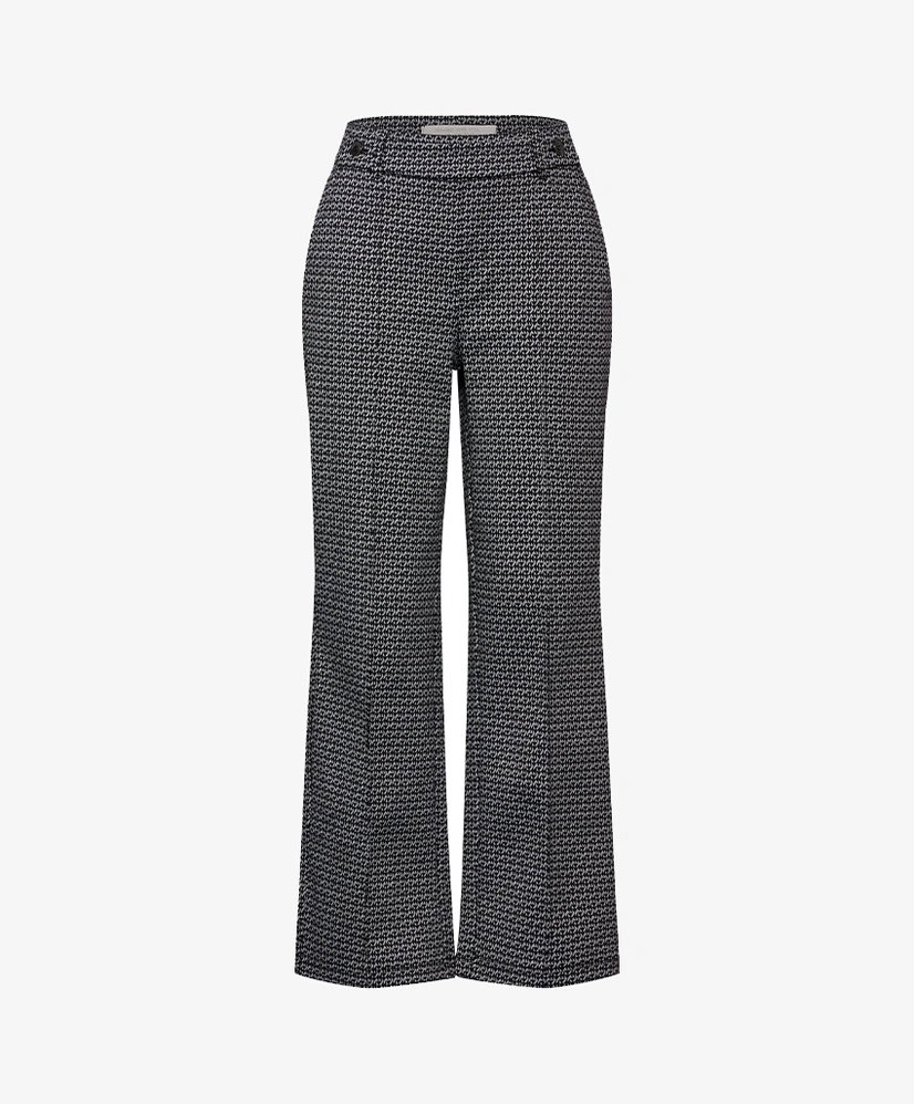 Street One Straight Fit Pantalon Allover Print