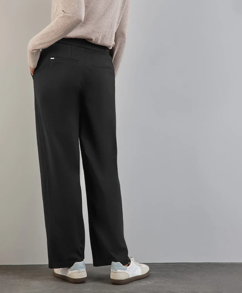 Street One Wide Leg Broek Button