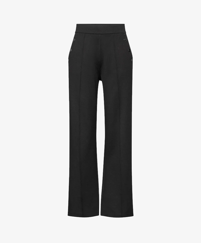 Street One Wide Leg Broek Button