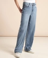 Street One Wide Leg Jeans Effen