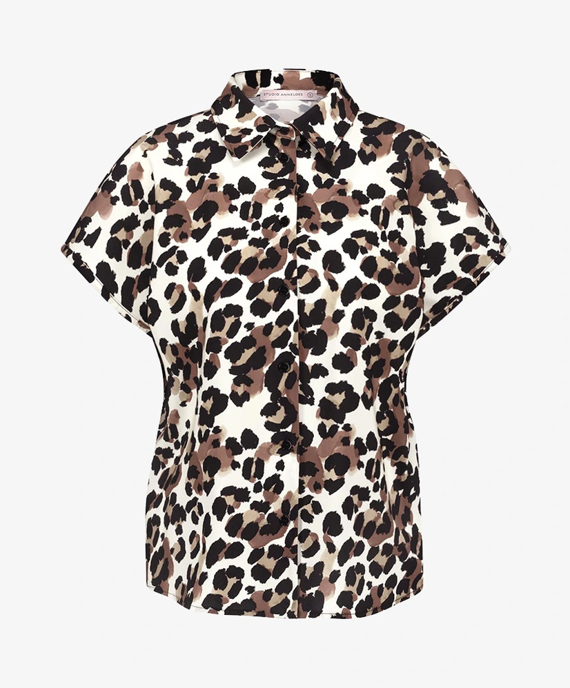 Studio Anneloes Blouse Barb Leopard