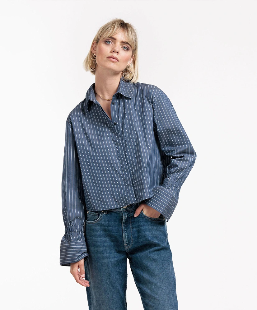 Studio Anneloes Blouse Fildeli Poplin