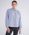 Summum Blouse Scattered Embrostripe