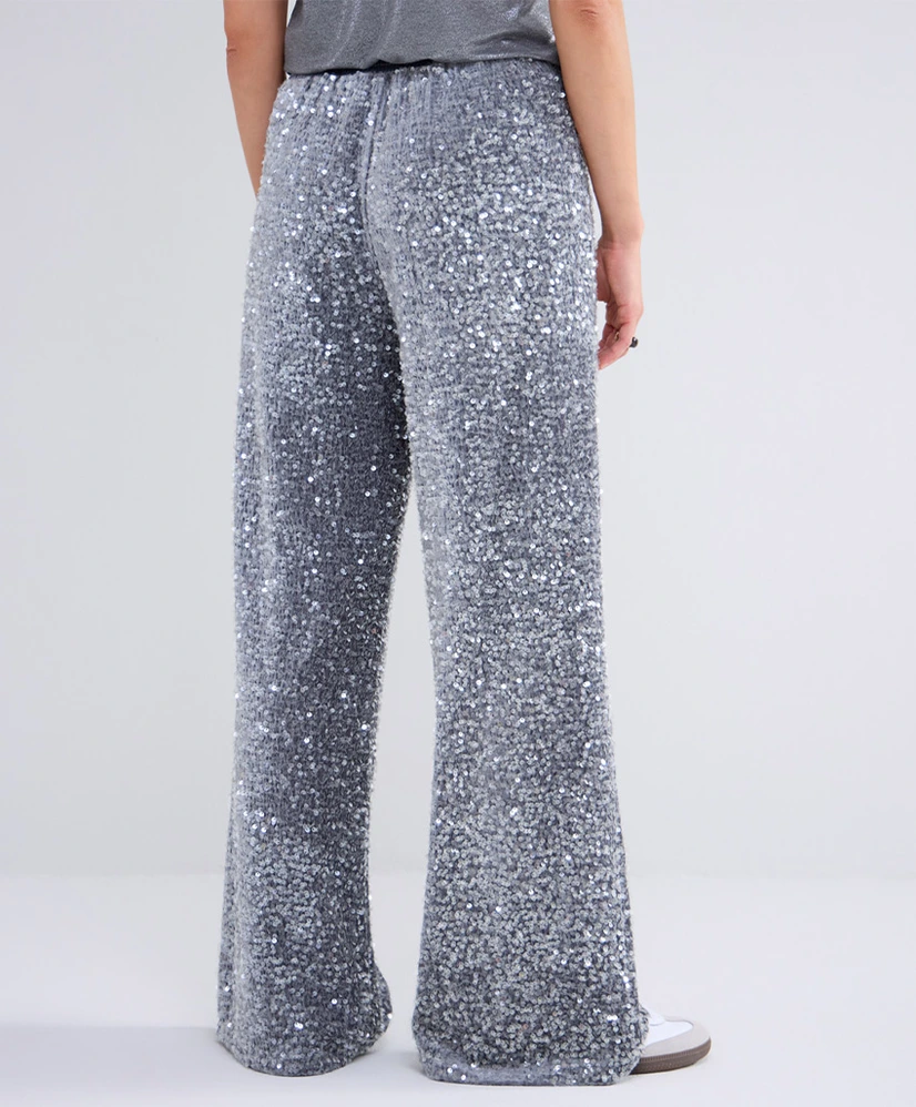 Summum Broek Sequins Velour