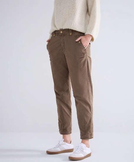 Summum Tapered Fit Broek Effen