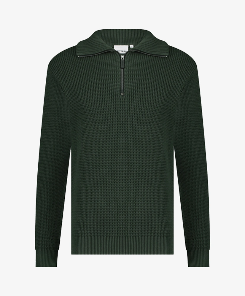 Supply & Co Trui Fresh Half Zip