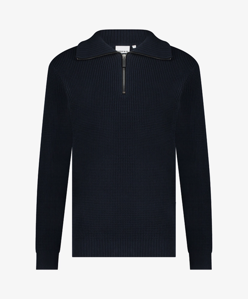 Supply & Co Trui Fresh Half Zip