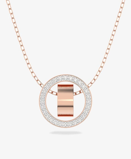 Swarovski Ketting Hollow Circle