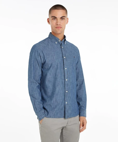 Tommy Hilfiger Overhemd Chambray