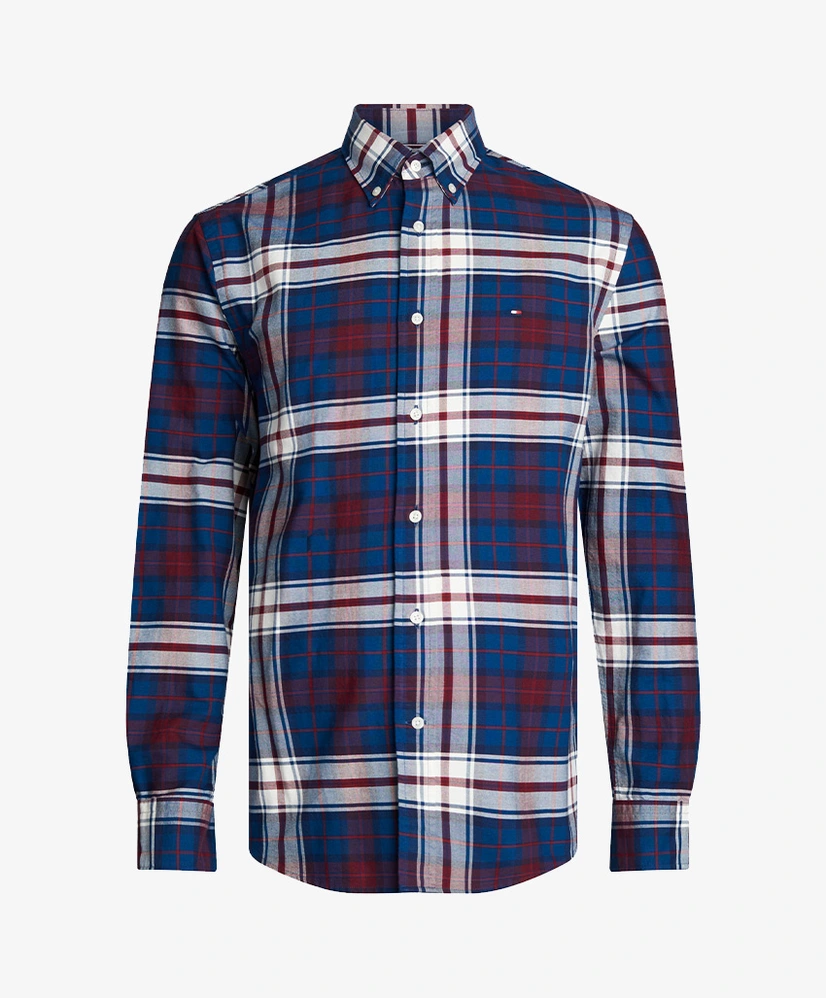 Tommy Hilfiger Overhemd Tartan Regular Fit