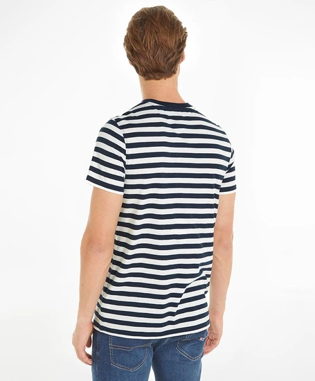 Tommy Jeans T-shirt Gestreept