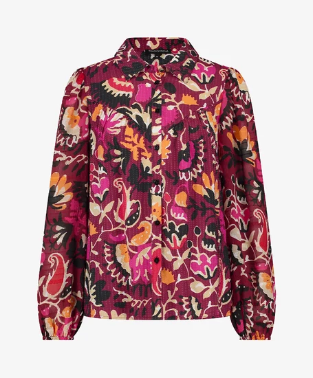 Tramontana Blouse Bold Flowers