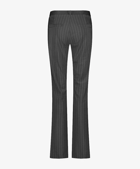 Tramontana Flared Broek Travel Pinstripe