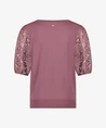 Tramontana T-shirt Lace Sleeves