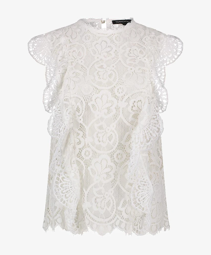 Tramontana Top Lace Ruffles