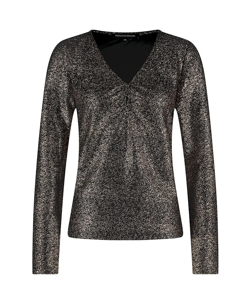 Tramontana Top V-neck Sparkle