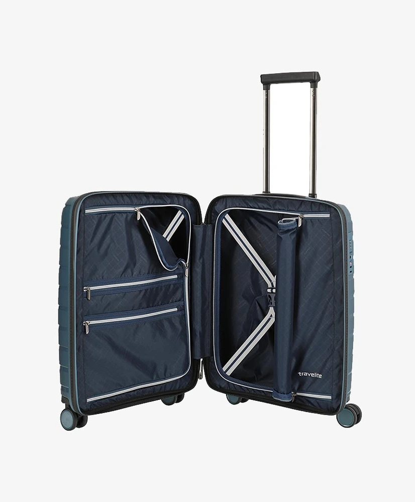 Travelite Handbagagekoffer Air Base 4 Wiel 55cm