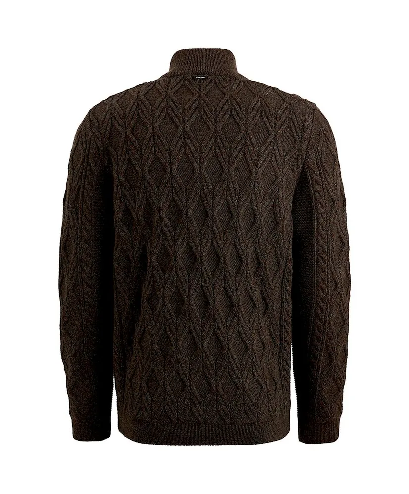 Vanguard Trui Heavy Knit Half Zip