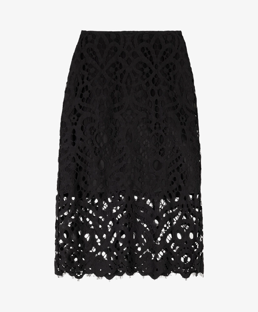 Vanilia Midi Rok Lace Pencil