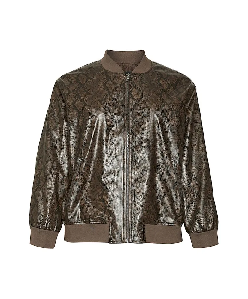 VERO MODA CURVE Bomberjack Nita Snake