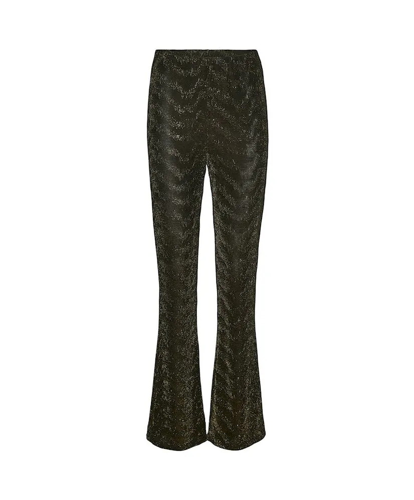 VERO MODA Flared Broek Lucy Glitter