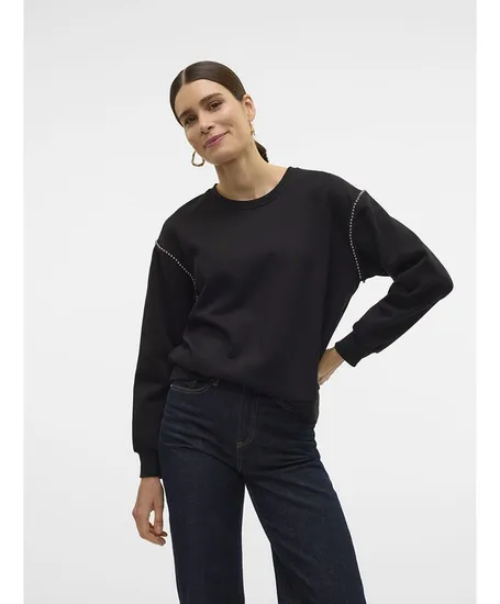 VERO MODA Sweater Daisy Pearls