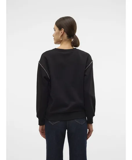 VERO MODA Sweater Daisy Pearls