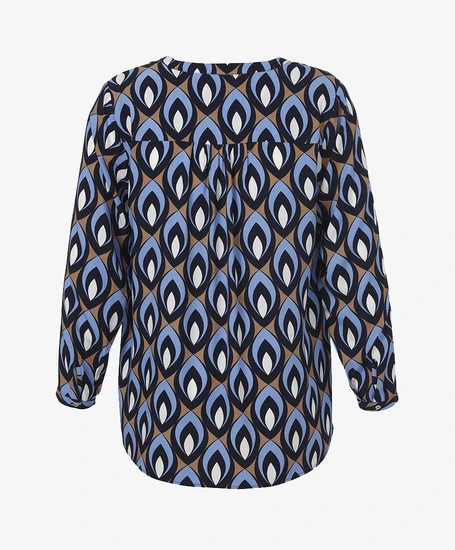 VIA APPIA DUE Blouse Allover Print