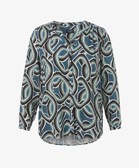 VIA APPIA DUE Blouse Allover Print