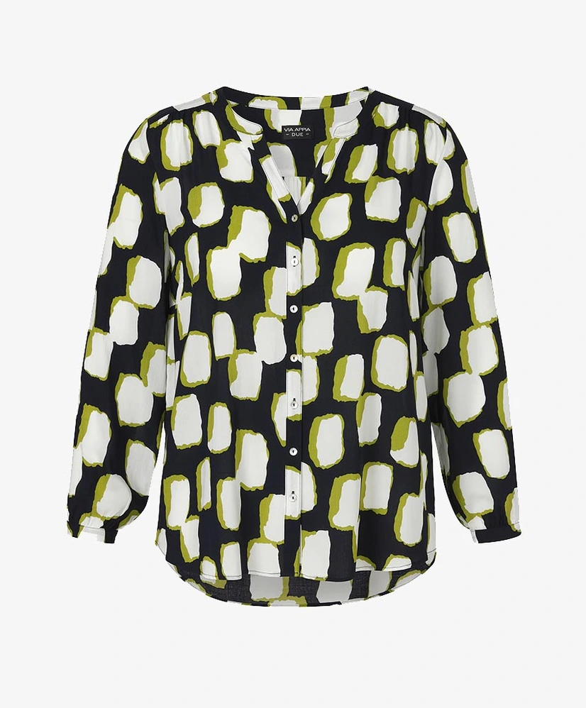 VIA APPIA DUE Blouse Allover Print