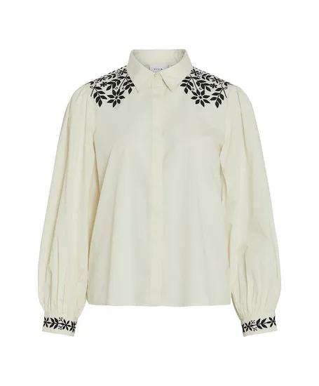 VILA Blouse Caria Embroidery