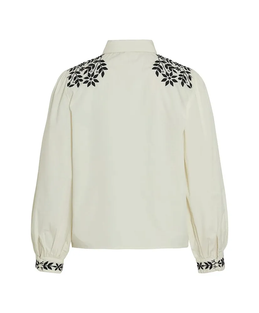 VILA Blouse Caria Embroidery