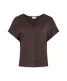 VILA T-shirt Ellette Satin