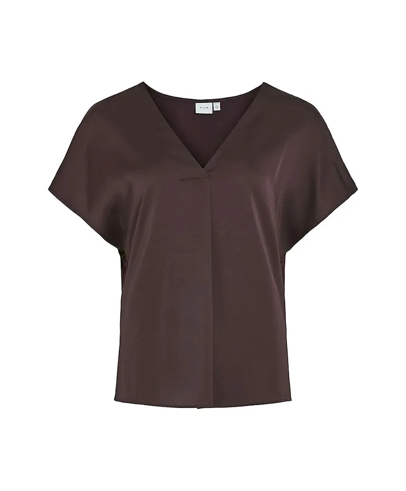 VILA T-shirt Ellette Satin