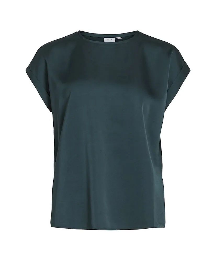 VILA T-shirt Ellette Satin