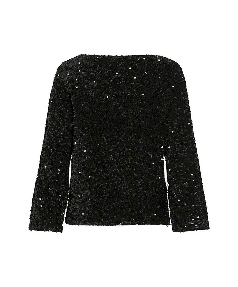 VILA Top Faith Sequin