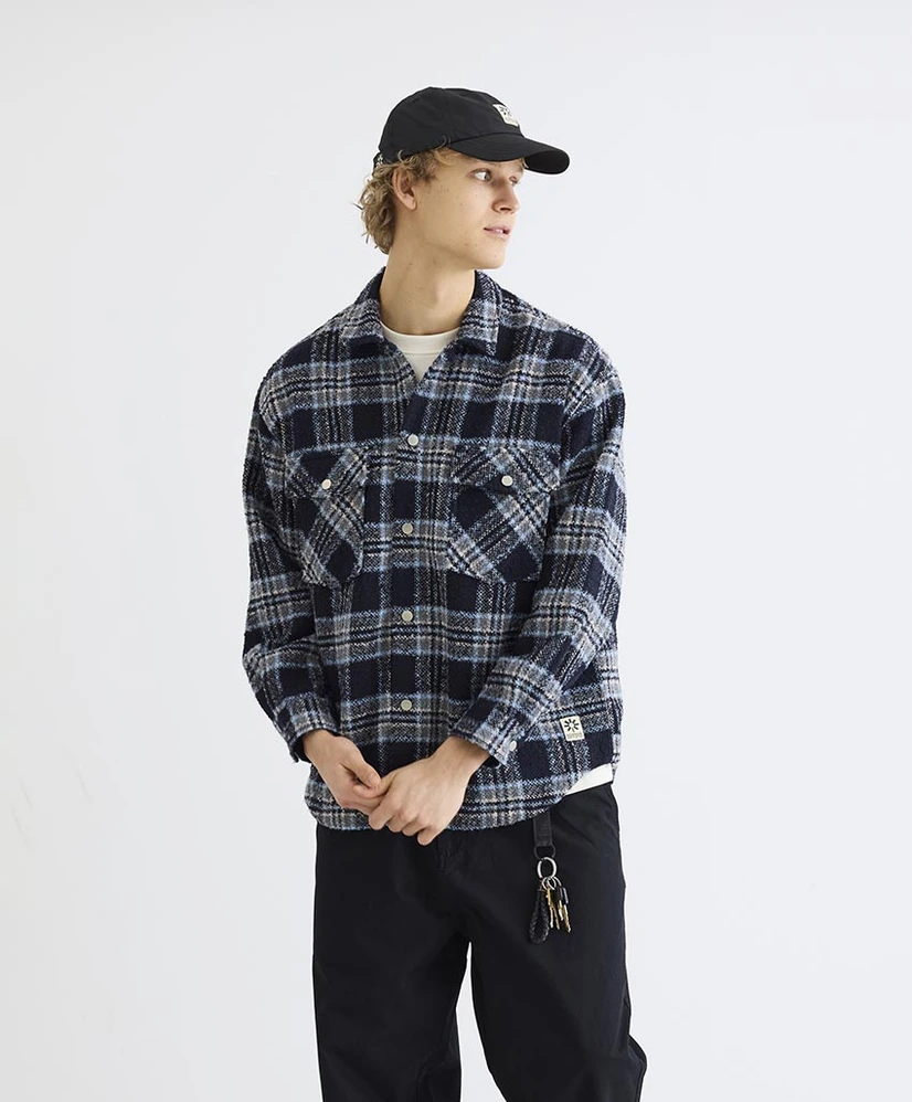 Woodbird Overshirt Buck Check