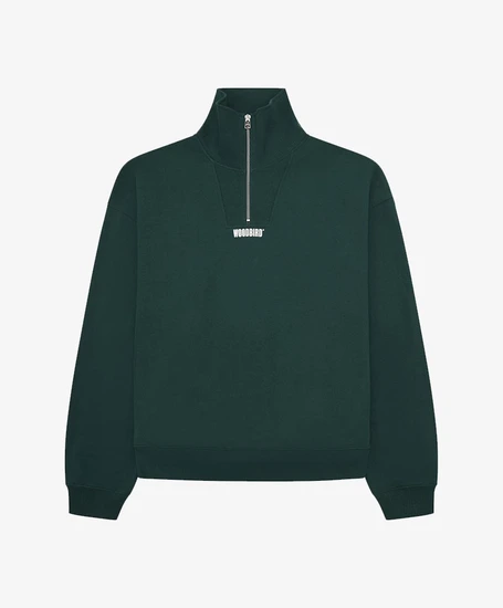 Woodbird Sweater Lee Half zip