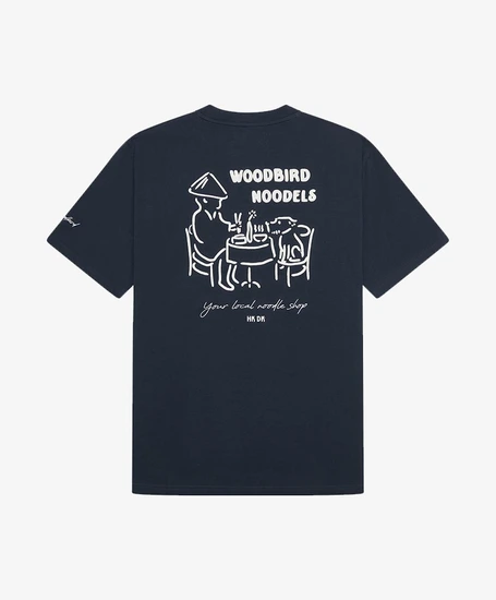 Woordbird T-shirt Baine Noodle