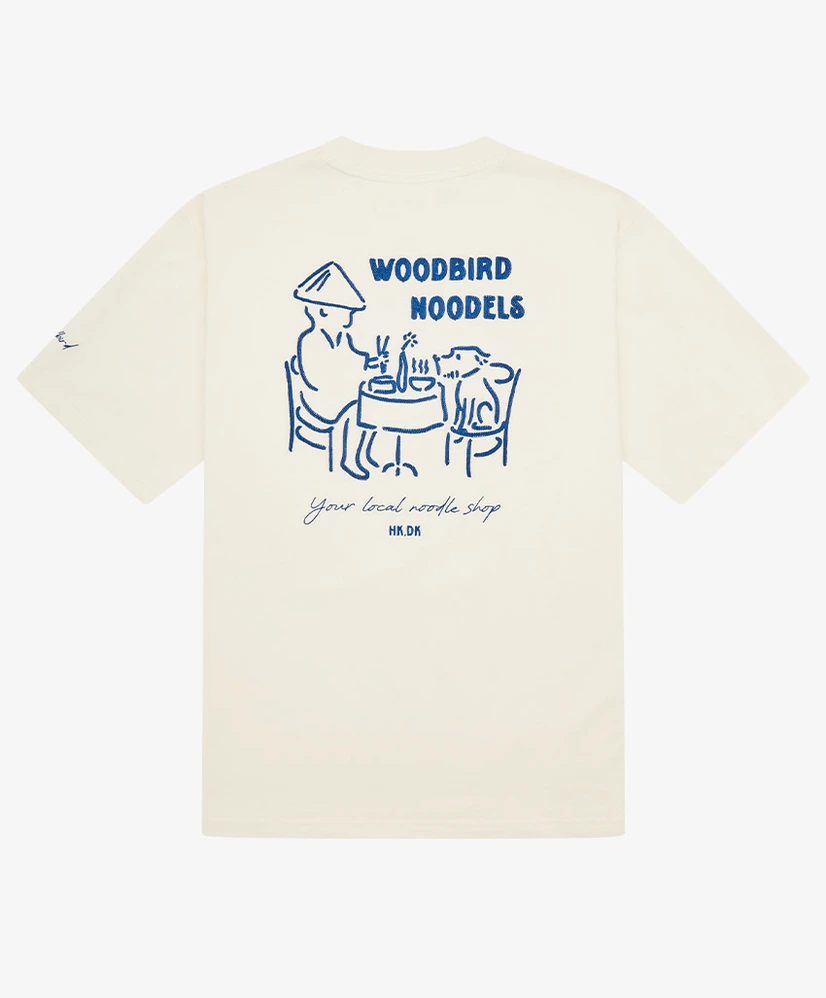 Woordbird T-shirt Baine Noodle