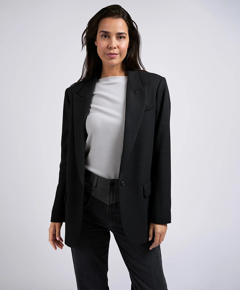 YAYA Blazer Wool Mix oversized