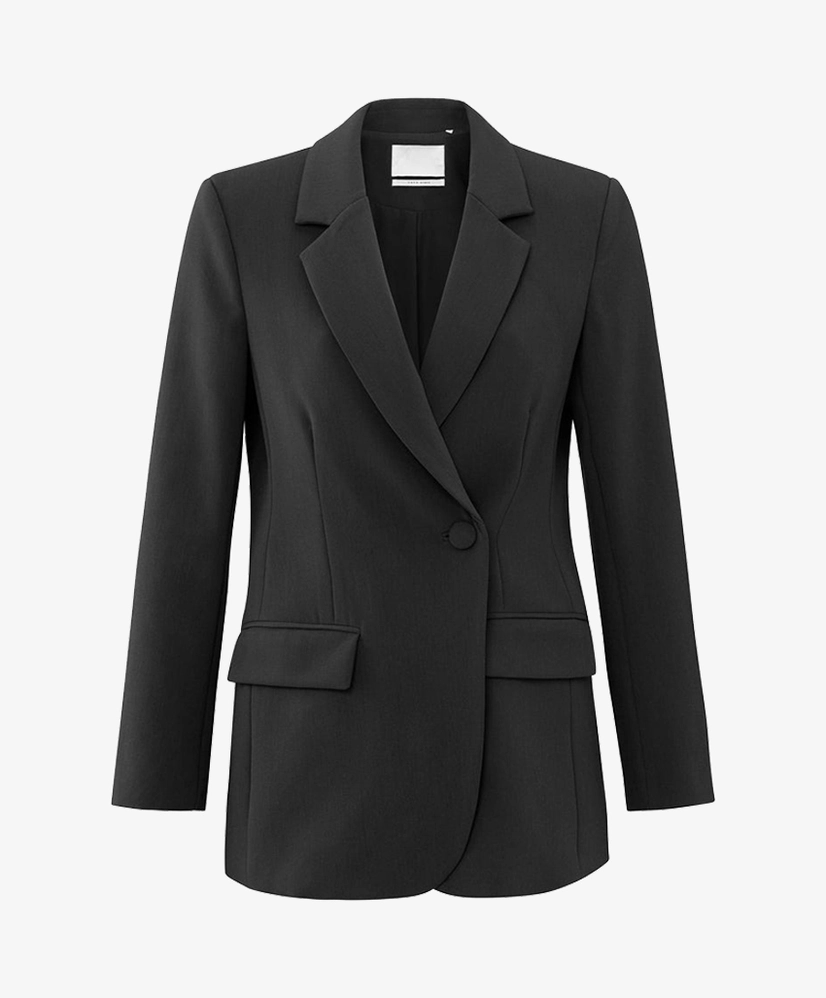 YAYA Blazer Woven Fitted Asymmetrisch