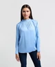 YAYA Blouse Satin Turtle Neck