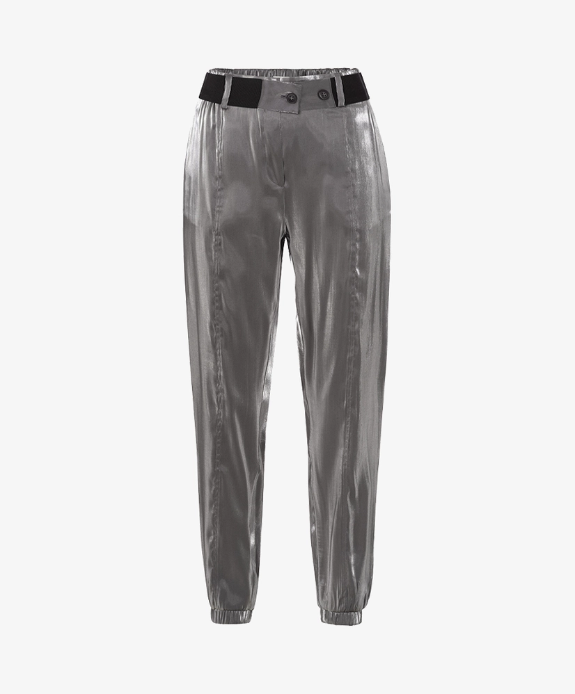 YAYA Broek Metallic