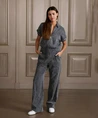 YAYA Denim Jumpsuit Wide Leg