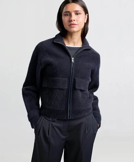 YAYA Jacket Knitted Pockets