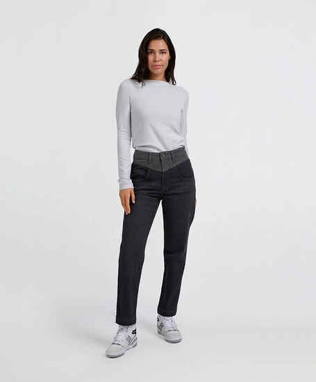 YAYA Jeans 2-tone Straight Fit