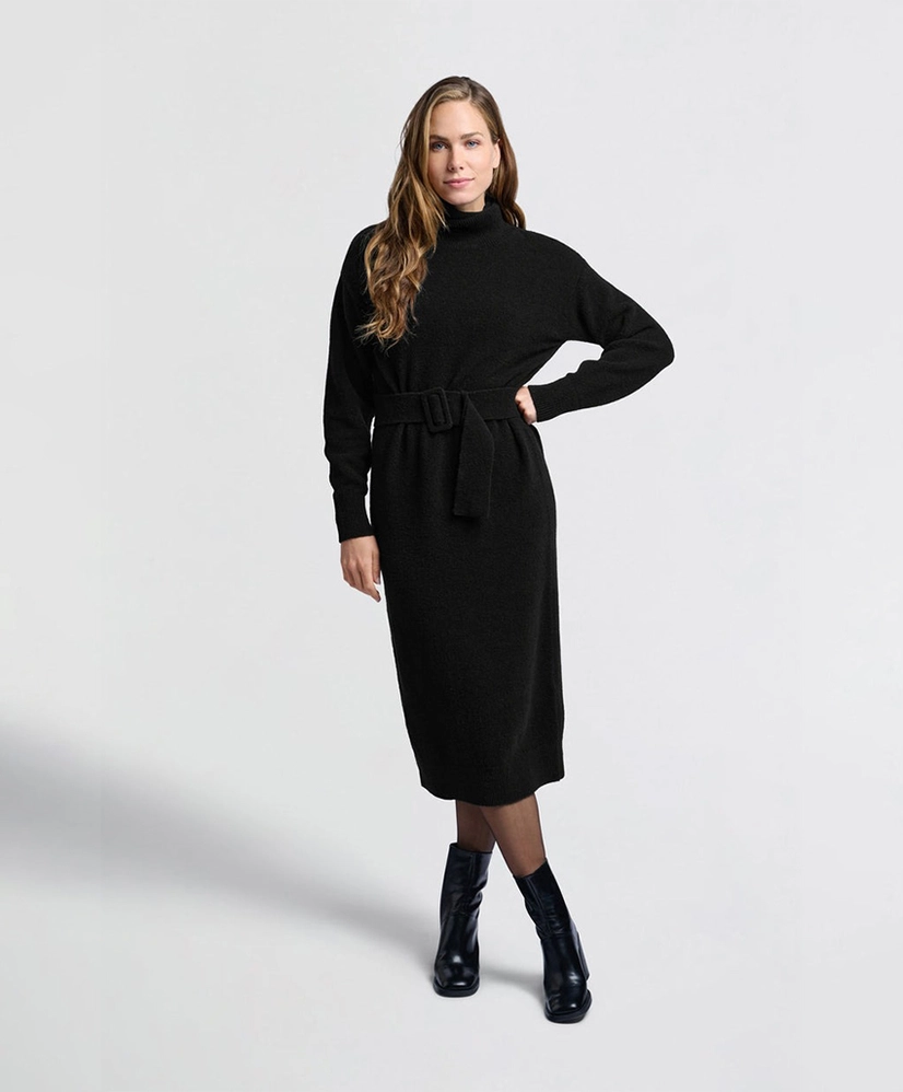 YAYA Jurk Knit Midi