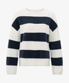 YAYA Oversized Trui Block Stripe