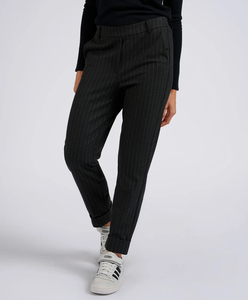 YAYA Pantalon Soft Pinstripe